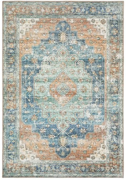 Oriental Weavers™ Meyers Park Orange/Blue/Green 9'x12' Rug 1 Oriental Weavers™ Meyers Park Orange/Blue/Green 9'x12' Rug