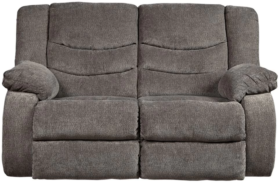 Signature Design By Ashley® Tulen Gray Reclining Loveseat 2 Signature Design By Ashley® Tulen Gray Reclining Loveseat - Image 2