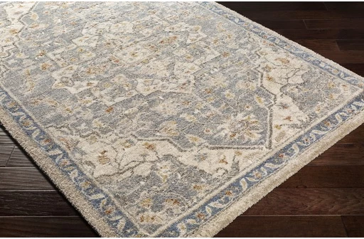 Surya Tuscany Denim 5'x7' Rug 2 Surya Tuscany Denim 5'x7' Rug - Image 2