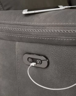 Signature Design By Ashley® Next-Gen DuraPella Slate Power Recline Sofa -Furniture comprehensive store 8d0ef370 4b0c 473f b126 9d8aed9cb88e