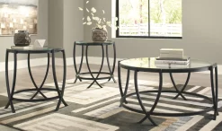 Signature Design By Ashley® Tarrin 3-Piece Black Occasional Table Set -Furniture comprehensive store 8d3da8a5 9b85 40ee 9b1f 91be366bc3ae