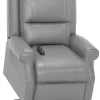 Franklin™ Charles Bison Light Gray Leather Lift Recliner