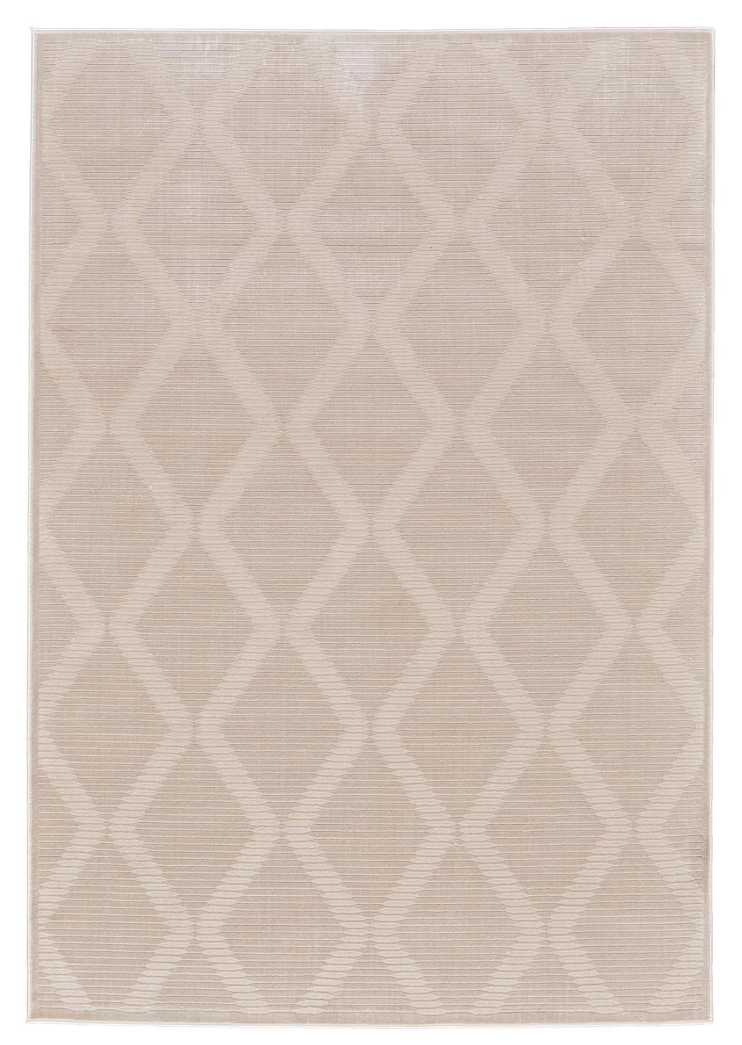 Feizy Prasad Cream 8' X 11' Rug 1 Feizy Prasad Cream 8' X 11' Rug