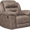 Signature Design By Ashley® Stoneland Fossil Rocker Recliner
