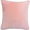 Laura Park Designs Blush Pink 22" X 22" Velvet Throw Pillow