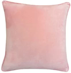 Laura Park Designs Blush Pink 22" X 22" Velvet Throw Pillow