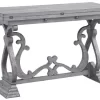 Coast2Coast Home™ Gramercy Weathered Grey Flip Top Console