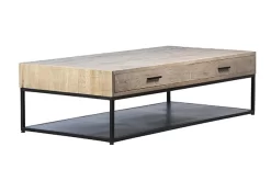 Dovetail Furniture Glennis Gun Metal Coffee Table -Furniture comprehensive store 9197c982 d21e 4ed7 a411 cc419599ab2a