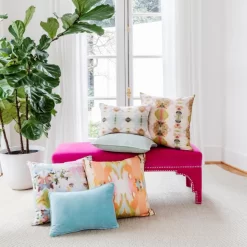 Laura Park Designs Under The Sea Orange 22" X 22" Throw Pillow -Furniture comprehensive store 91f113fc ac37 47ae 8c7a 792f4678f560