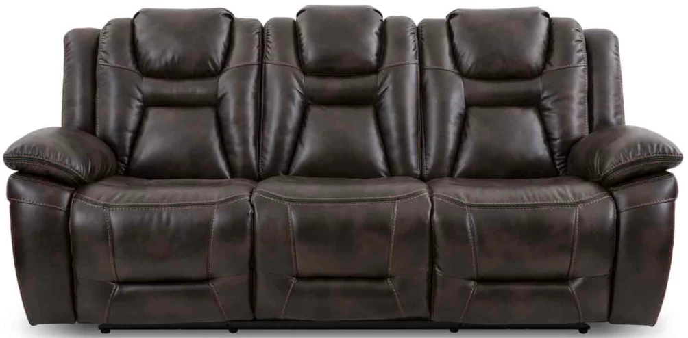 Steve Silver Co. Oportuna Coffee Dual-Power Reclining Sofa With Drop-Down Table 2 Steve Silver Co. Oportuna Coffee Dual-Power Reclining Sofa With Drop-Down Table - Image 2