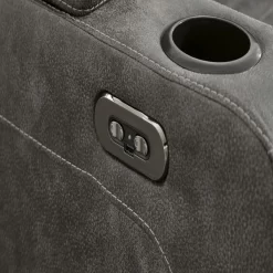 Signature Design By Ashley® Soundcheck Storm Power Reclining Sofa -Furniture comprehensive store 926fd92a 3865 4748 946a 5140aca5aab9