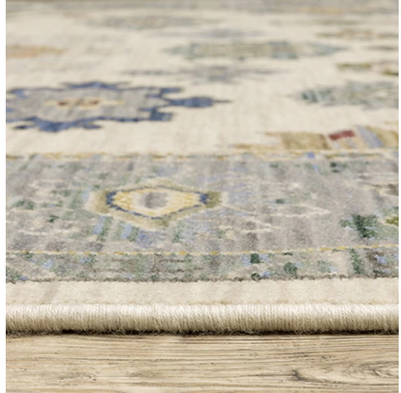 Oriental Weavers™ Lucca Multi-Colored 5'x7' Rug 5 Oriental Weavers™ Lucca Multi-Colored 5'x7' Rug - Image 5