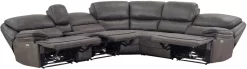 Steve Silver Co.® Plaza Smoked Grey 6-Piece Power Reclining Sectional 10 Steve Silver Co.® Plaza Smoked Grey 6-Piece Power Reclining Sectional -Furniture comprehensive store 94a180c3 f873 4e4c b99d b487e9d8ec72