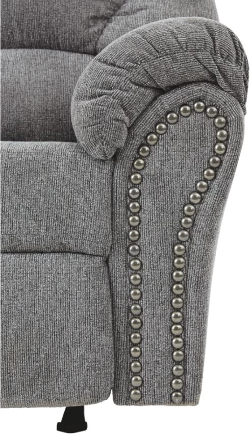 Benchcraft® Allmaxx Pewter Rocker Recliner 3 Benchcraft® Allmaxx Pewter Rocker Recliner - Image 3