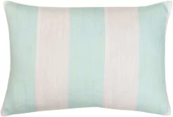 Laura Park Designs Versailles Stripe Aqua 14" X 20" Outdoor Pillow -Furniture comprehensive store 94b7ba02 e9bd 45a3 878c b07af5468fa8 1