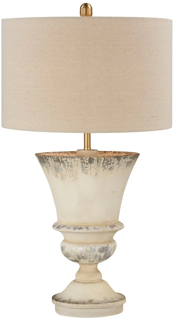 Forty West Sienna Ivory/Cream Table Lamp 1 Forty West Sienna Ivory/Cream Table Lamp