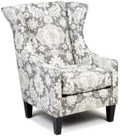 Chairs Of America Belmont Metal Accent Wing Chair