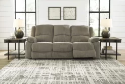 Signature Design By Ashley® Draycoll Pewter Reclining Sofa -Furniture comprehensive store 968dbd78 31b6 4716 9f45 1378b223f394