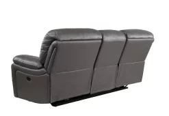 Man Wah Gray Leather Power Reclining Sofa -Furniture comprehensive store 97406ab8 9249 4d2a 8168 8400f2d3789b