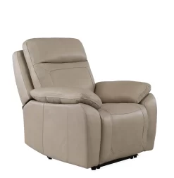 Man Wah Ivory Leather Power Zero Gravity Recliner -Furniture comprehensive store 981bef2c 6a65 4f3b ae22 461fdec64377 scaled