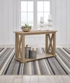 Signature Design By Ashley® Elmferd Light Brown Sofa Table 12 Signature Design By Ashley® Elmferd Light Brown Sofa Table -Furniture comprehensive store 9856d7fc 27a4 412b 92f7 de4a0b4088f0