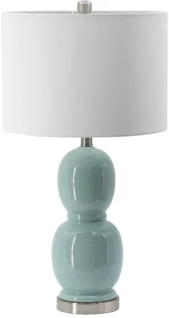 A & B Home Sea Green Table Lamp