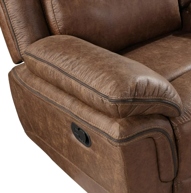 New Classic® Home Furnishings Ryland Brown Console Loveseat With Dual Recliner 7 New Classic® Home Furnishings Ryland Brown Console Loveseat With Dual Recliner - Image 7