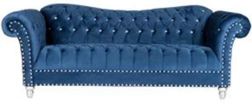 New Classic® Home Furnishings Tiana Blue Sofa 1 New Classic® Home Furnishings Tiana Blue Sofa