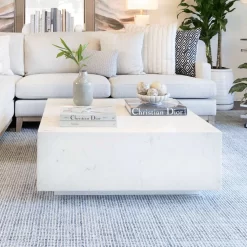 Alder & Tweed Furniture Company Bennett Polar White Coffee Table 5 Alder & Tweed Furniture Company Bennett Polar White Coffee Table -Furniture comprehensive store 9bd39e3f f966 4122 9d57 6a5bf9f56824