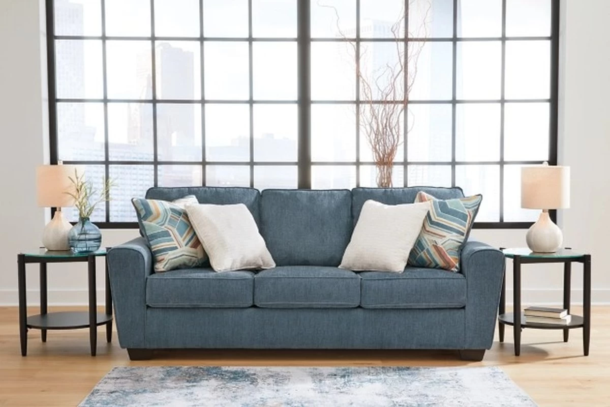 Signature Design By Ashley® Cashton Blue Sofa 5 Signature Design By Ashley® Cashton Blue Sofa - Image 5