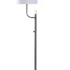 StyleCraft Brushed Steel Floor Lamp