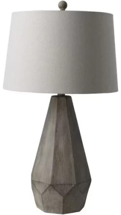 Surya Draycott Slate Gray Table Lamp