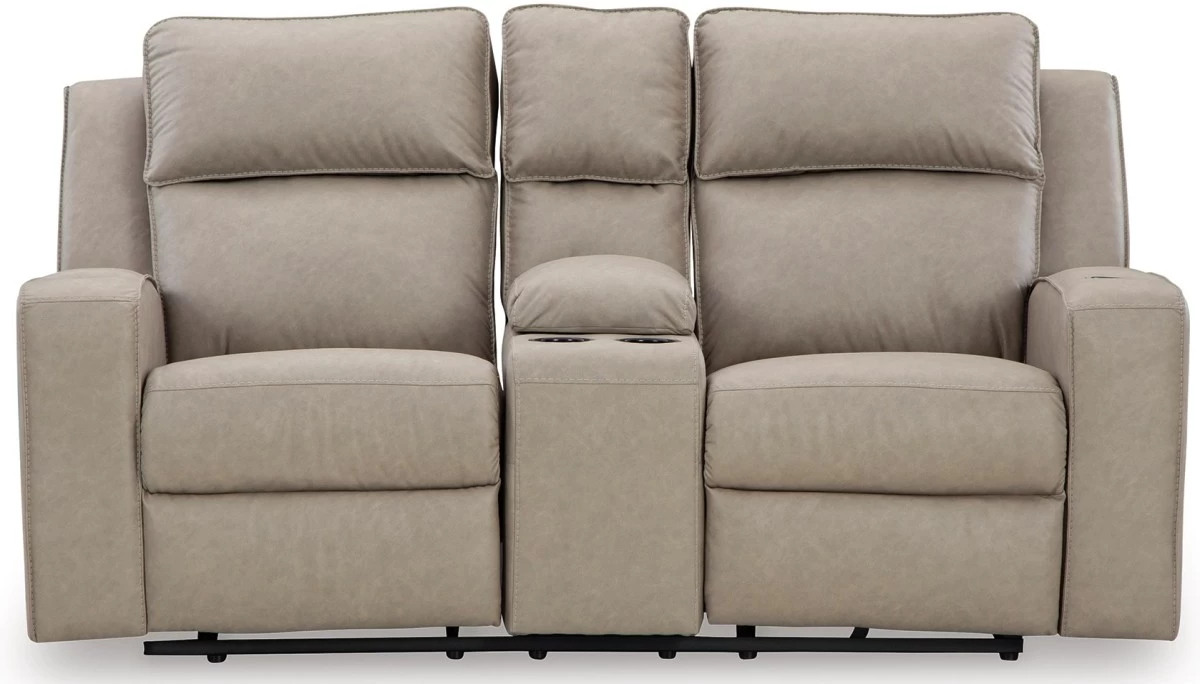 Signature Design By Ashley® Lavenhorne Reclining Loveseat With Console 2 Signature Design By Ashley® Lavenhorne Reclining Loveseat With Console - Image 2