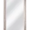 Bassett Mirror Kibbe White Wash Floor Mirror