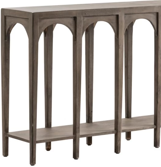 Crestview Collection Gotham Dark Brown Console Table 2 Crestview Collection Gotham Dark Brown Console Table - Image 2
