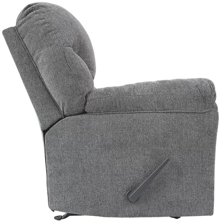 Benchcraft® Allmaxx Pewter Rocker Recliner 5 Benchcraft® Allmaxx Pewter Rocker Recliner - Image 5