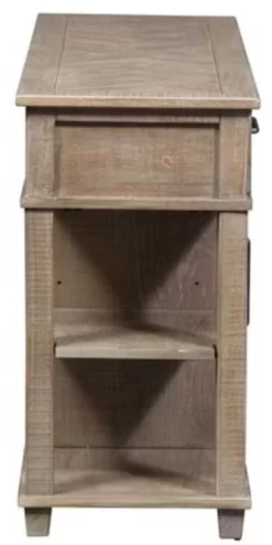 Liberty Parkland Falls Weathered Taupe Sofa Table -Furniture comprehensive store a00caada 86ed 4468 8d26 3529b71abeb9