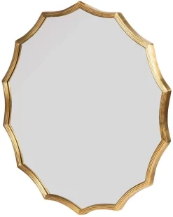 A & B Home Gold 40" Wall Mirror