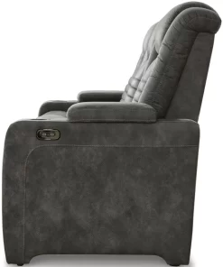 Signature Design By Ashley® Soundcheck Storm Power Reclining Sofa -Furniture comprehensive store a0babf4b 5e78 494e 8a74 f213e1ff431b