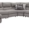 Catnapper® Rockport Grey 6-Piece Power Reclining Sectional