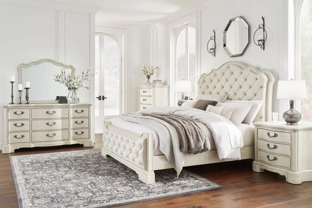 Millennium® By Ashley® Arlendyne Antique White Bedroom Mirror 5 Millennium® By Ashley® Arlendyne Antique White Bedroom Mirror - Image 5