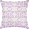 Laura Park Designs Mosaic Lavender 22" X 22" Pillow