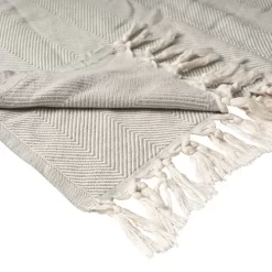 LR Home Light Gray Throw Blanket -Furniture comprehensive store a2266b95 b54d 4141 aa72 9ffd06f9eb56