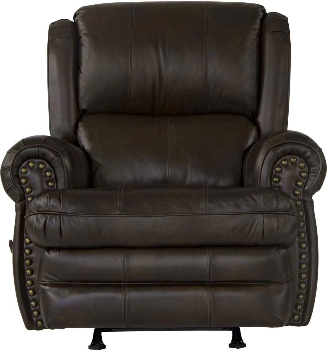 Jackson Furniture Roberto Cocoa Leather Rocker Recliner 2 Jackson Furniture Roberto Cocoa Leather Rocker Recliner - Image 2