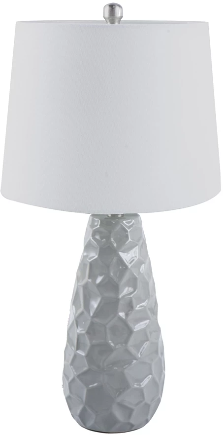 A & B Home Neutral Gray Glaze Table Lamp 1 A & B Home Neutral Gray Glaze Table Lamp