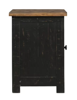 Signature Design By Ashley® Valebeck Two-Tone Chairside End Table -Furniture comprehensive store a46f4cf8 ce0c 48bd 8bfe 63775467474c