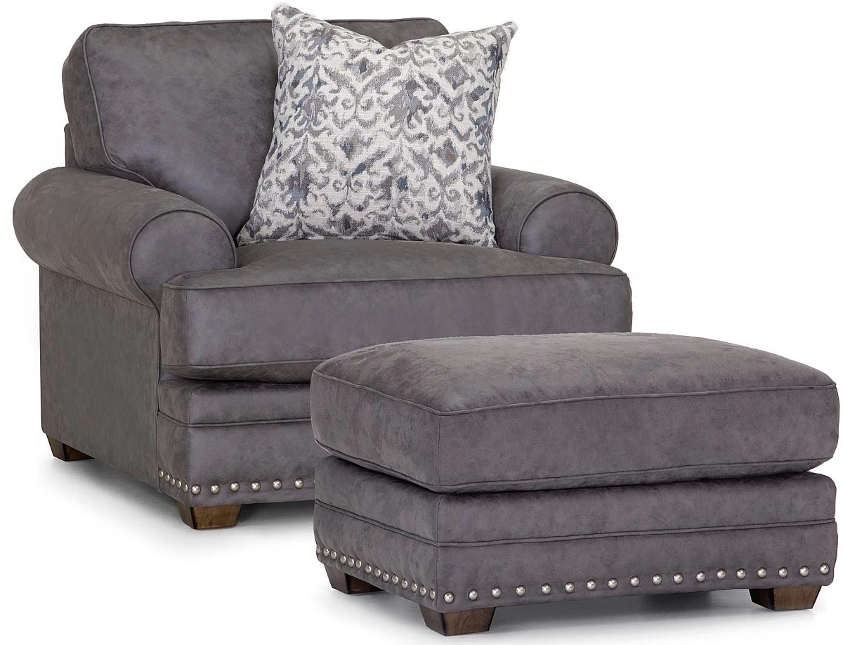 Franklin™ McClain Master Steele Chair And A Half 2 Franklin™ McClain Master Steele Chair And A Half - Image 2