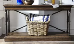 Liberty Tribeca Cordovian Brown Sofa Table -Furniture comprehensive store a50c5880 739a 4833 872e b8eac34d934b