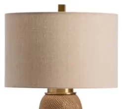 Crestview Collection Sisley Beige/Gold 33.5" Table Lamp -Furniture comprehensive store a661e0ee 5192 49b1 a159 77c0ac292576