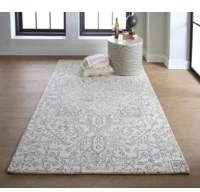 Feizy Belfort Ivory-Charcoal 9' X 12' Rug 6 Feizy Belfort Ivory-Charcoal 9' X 12' Rug - Image 6